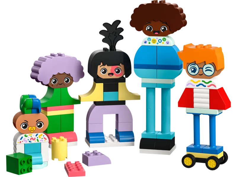 Buildable People with Big Emotions