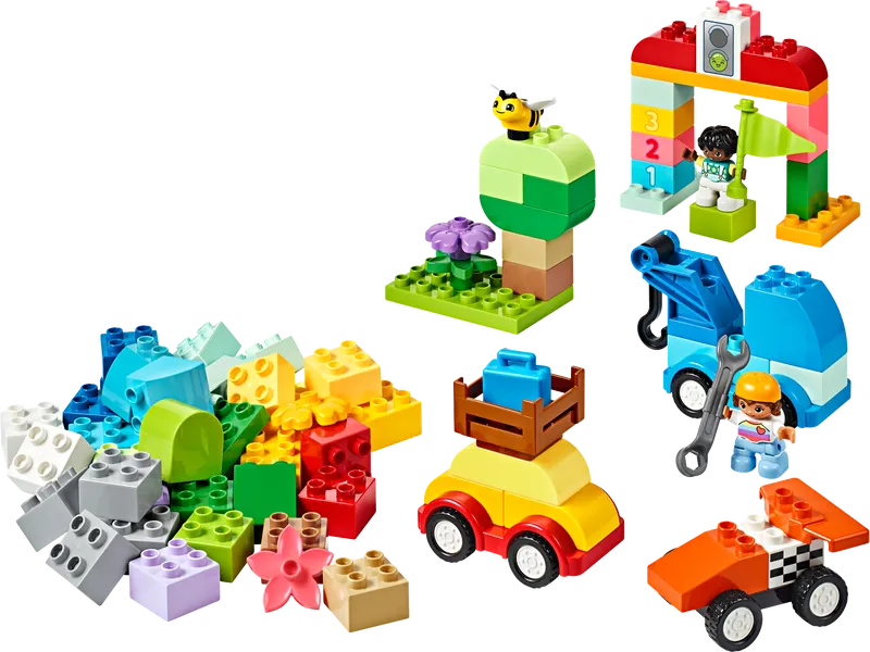 Cars and Trucks Brick Box