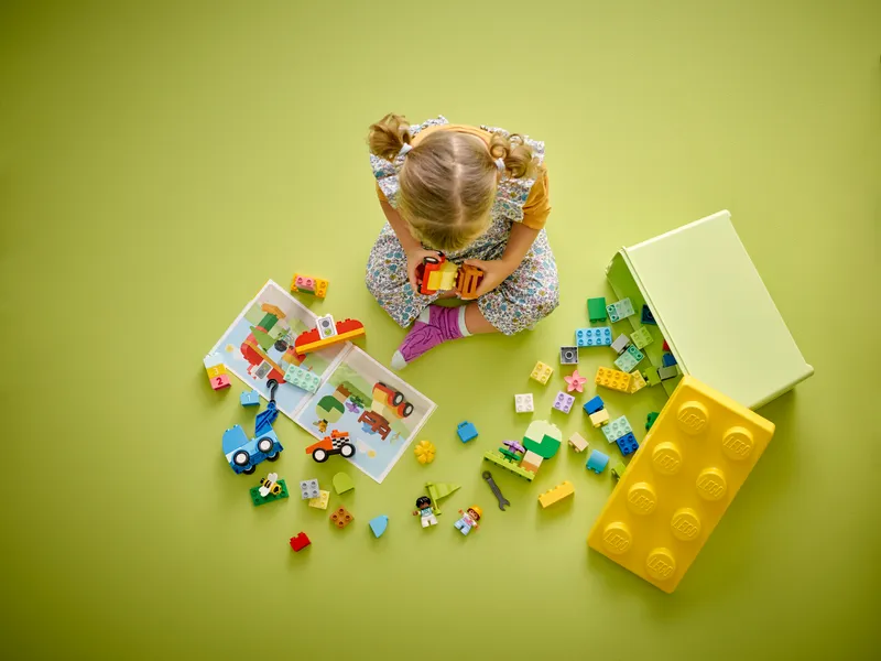 Cars and Trucks Brick Box