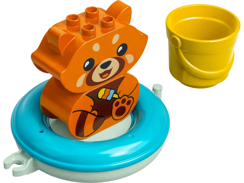 Bath Time Fun: Floating Red Panda