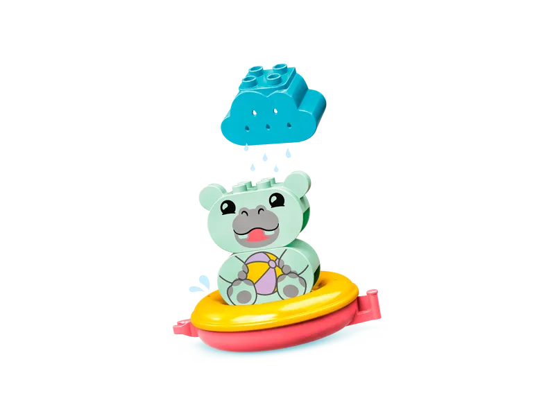 Bath Time Fun: Floating Animal Train