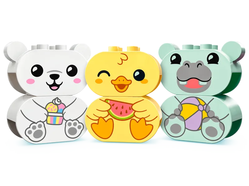 Bath Time Fun: Floating Animal Train
