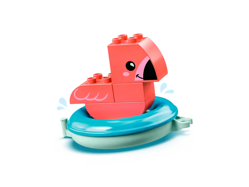Bath Time Fun: Floating Animal Island