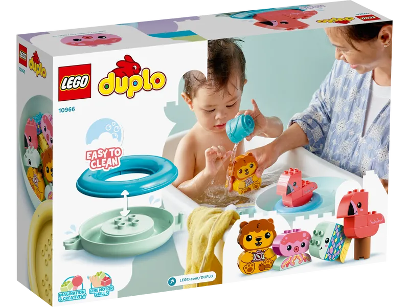 Bath Time Fun: Floating Animal Island