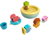 Bath Time Fun: Floating Animal Island