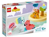 Bath Time Fun: Floating Animal Island