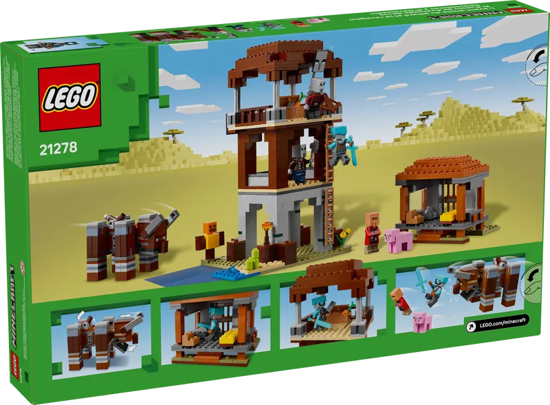The Pillager Outpost and Ravager