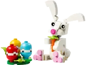 Easter Bunny with Colourful Eggs