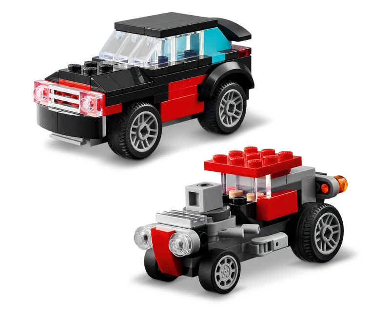 Flatbed Truck with Helicopter