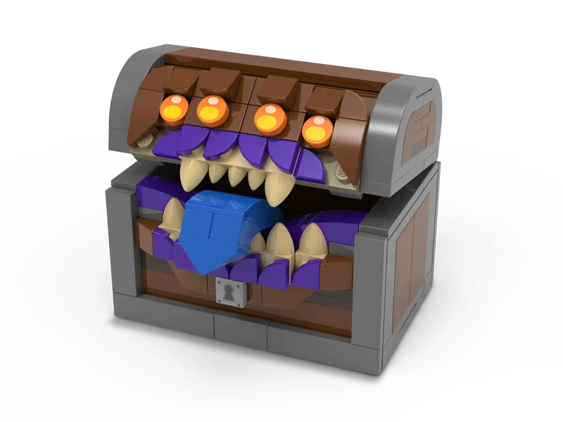 Dungeons & Dragons Mimic Dice Box