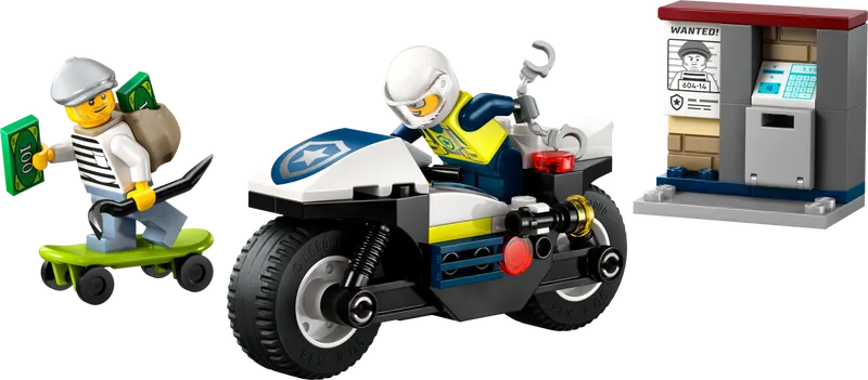 Police Motorcycle chase