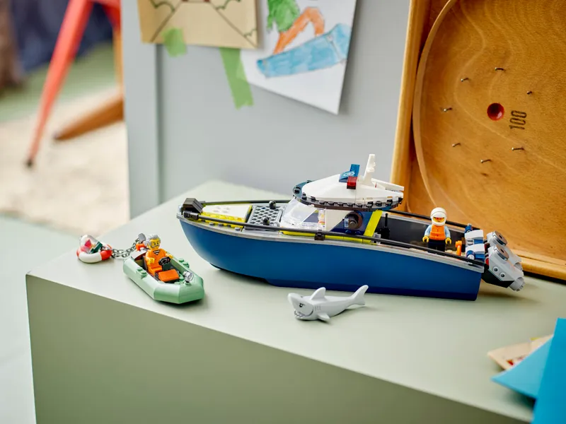 Police Boat Chase
