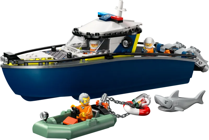 Police Boat Chase