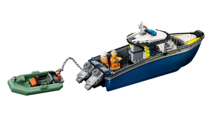 Police Boat Chase