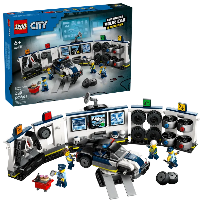 Custom Police Car garage