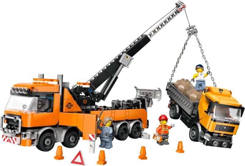 Heavy-Duty Recovery Tow Truck with Crane