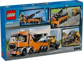 Heavy-Duty Recovery Tow Truck with Crane