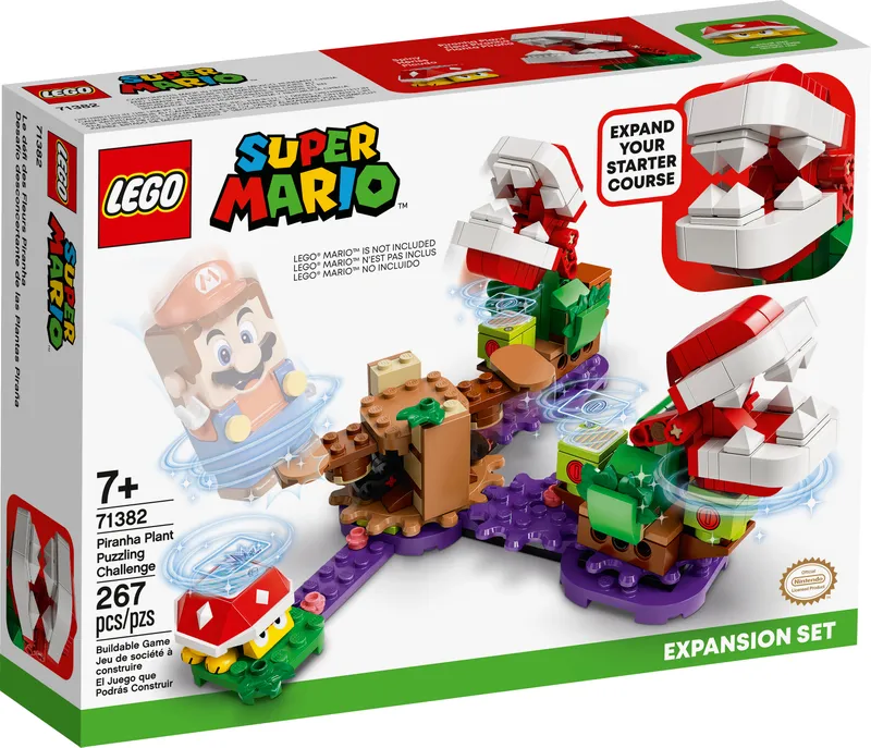 Piranha Plant Puzzling Challenge Expansion Set