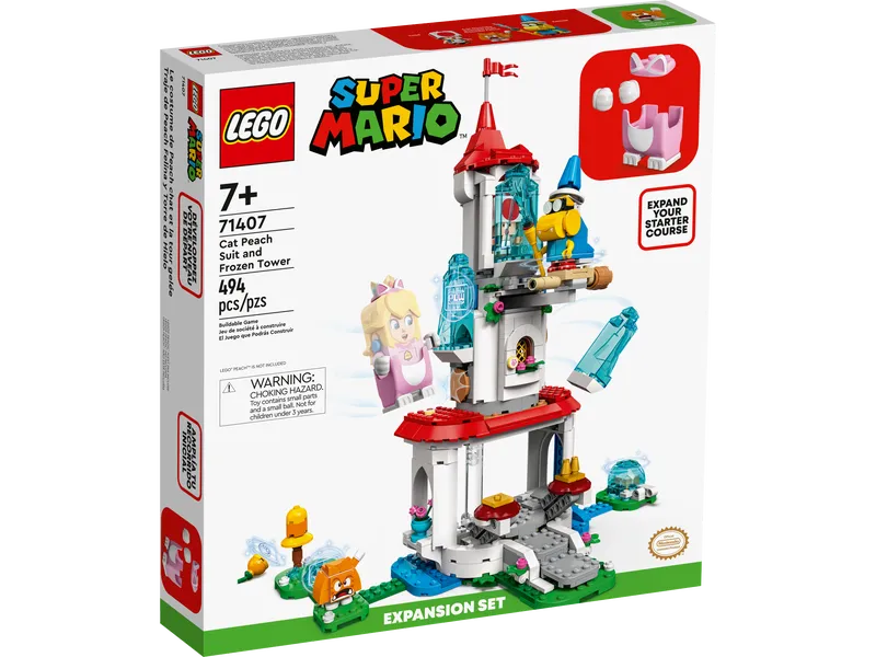 Cat Peach Suit and Frozen Tower Expansion Set