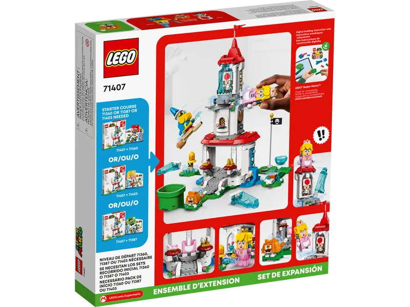 Cat Peach Suit and Frozen Tower Expansion Set
