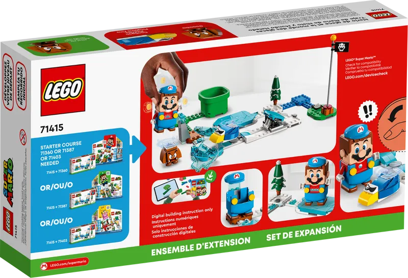 Ice Mario Suit and Frozen World Expansion Set