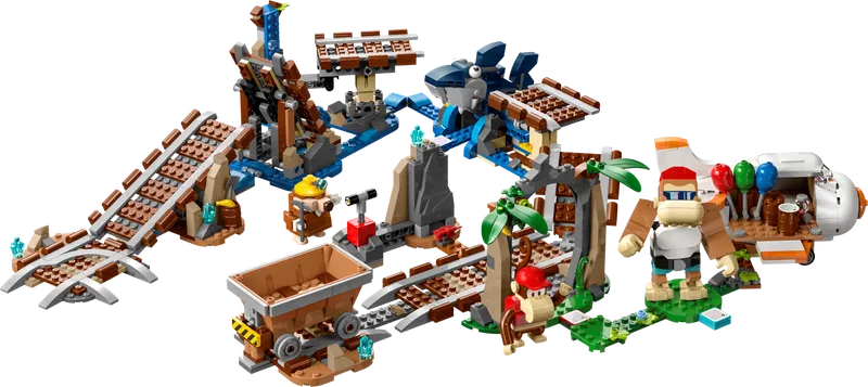 Diddy Kong's Mine Cart Ride Expansion Set