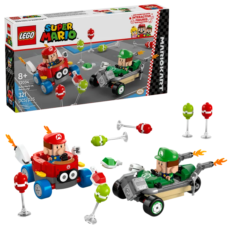 Mario Kart – Baby Mario vs. Baby Luigi