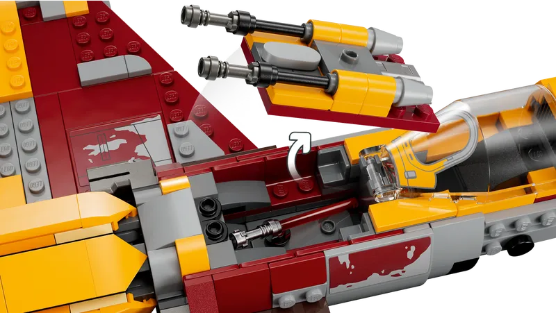 New Republic E-Wing vs. Shin Hati’s Starfighter